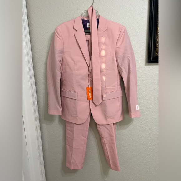 OppoSuits Light Pink Suit - Picture 4 of 14